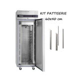 Kit patiserie pentru tăvi 600x400mm, înălțime 1390mm, PSKP159 Inomak